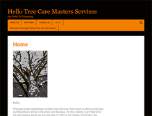 Tablet Screenshot of hello-tree.com